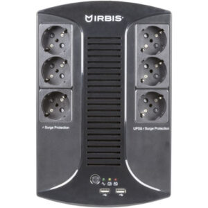Irbis UPS Personal plus 800VA 480W (Линейно-интерактивные, Напольный, 800 ВА, 480 Вт) — изображение 1