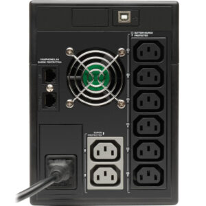 Tripp-Lite SMX1500LCDT, IEC (Линейно-интерактивные, Напольный, 1500 ВА, 900 Вт) — изображение 3