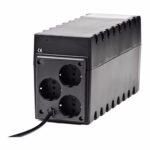 Powercom RPT-1000A EURO  (Линейно-интерактивные, Напольный, 1000 ВА, 600 Вт) (1)