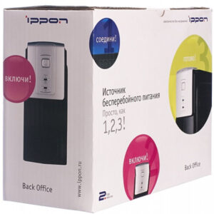 IPPON Back Office 400 (Линейно-интерактивные, Напольный, 400 ВА, 200 Вт) — изображение 4
