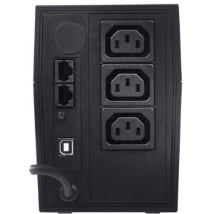 Powercom RPT-600AP (Линейно-интерактивные, Напольный, 600 ВА, 360 Вт) — изображение 4