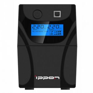 IPPON Back Power Pro LCD 500 (Линейно-интерактивные, Напольный, 500 ВА, 300 Вт) — изображение 2