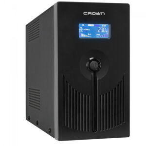 CROWN CMU-SP1200EURO LCD USB (Линейно-интерактивные, Напольный, 1200 ВА, 720 Вт) — изображение 1