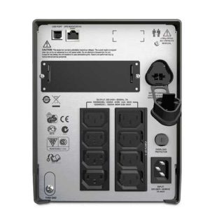 Источник бесперебойного питания APC Smart-UPS SMT, Line-Interactive, 1000VA / 700W, Tower, IEC, LCD, USB — изображение 1
