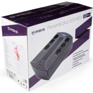 Irbis UPS Personal plus 800VA 480W (Линейно-интерактивные, Напольный, 800 ВА, 480 Вт) — изображение 3