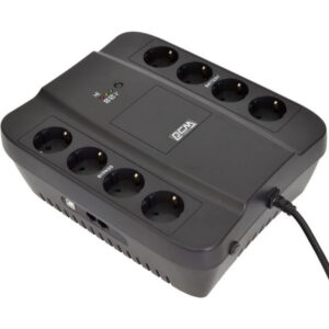 Powercom Spider SPD-850E Cube (Линейно-интерактивные, Напольный, 850 ВА, 510 Вт) — изображение 2