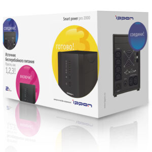 IPPON Smart Power Pro 2000 (Линейно-интерактивные, Напольный, 2000 ВА, 1200 Вт) — изображение 4