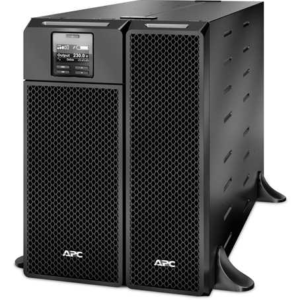 Источник бесперебойного питания APC Источник бесперебойного питания APC Smart-UPS SRT, On-Line, 6000VA / 6000W, Tower, IEC, LCD, Serial+USB, SmartSlot, подкл. доп. батарей — изображение 4