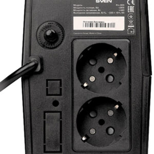 Sven Pro 600 600VA 360W (2 EURO) (Линейно-интерактивные, Напольный, 600 ВА, 360 Вт) — изображение 4