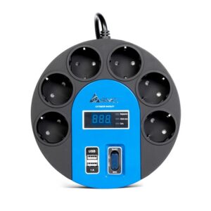 Сетевой фильтр SVC UFO G-4006-3BB 220 в. — изображение 2