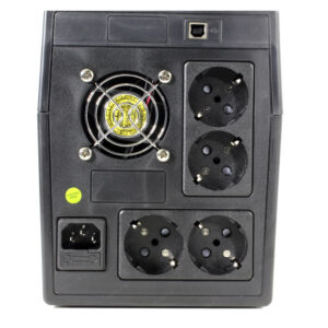 Powerman Back Pro 1500Plus (Линейно-интерактивные, Напольный, 1500 ВА, 900 Вт) — изображение 3
