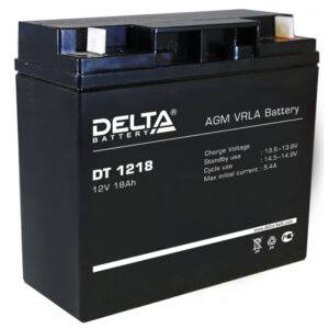 Delta DT 1218 18 А\ч, 12В (12В) — изображение 1