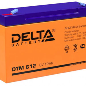 Delta Battery DTM 612 (6В) — изображение 1