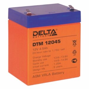 Delta Battery DT 12045 12V4.5Ah (12В) — изображение 1