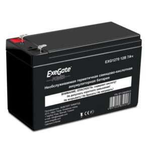ExeGate Аккумуляторная батарея EXS1270 (12В) — изображение 1