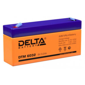 Delta Battery DTM 6032 (6В) — изображение 1