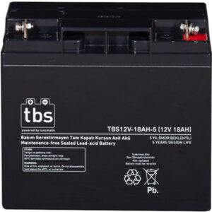 Tuncmatik Батарея TBS 12V-18AH-5 (12 В/18 Ач) (12В) — изображение 2