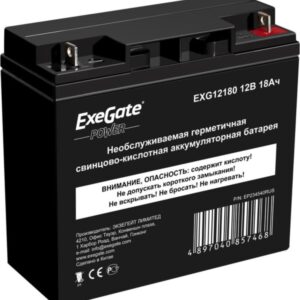 ExeGate Аккумуляторная батарея Exegate Power EXG12180 (12В) — изображение 1