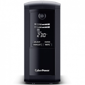 ИБП CyberPower VP700EILCD (Линейно-интерактивные, Напольный, 700 ВА, 390 Вт) — изображение 1