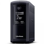 CyberPower VP700ELCD  (Линейно-интерактивные, Напольный, 700 ВА, 390 Вт) (1)