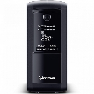 CyberPower VP700ELCD (Линейно-интерактивные, Напольный, 700 ВА, 390 Вт) — изображение 1