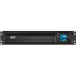Источник бесперебойного питания APC Smart-UPS SC, Line-Interactive, 1500VA / 900W, Rack, IEC, LCD, USB (1)