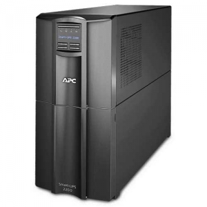 Источник бесперебойного питания APC Smart-UPS SMT, Line-Interactive, 2200VA / 1980W, Tower, IEC, LCD, Serial+USB, SmartSlot — изображение 1
